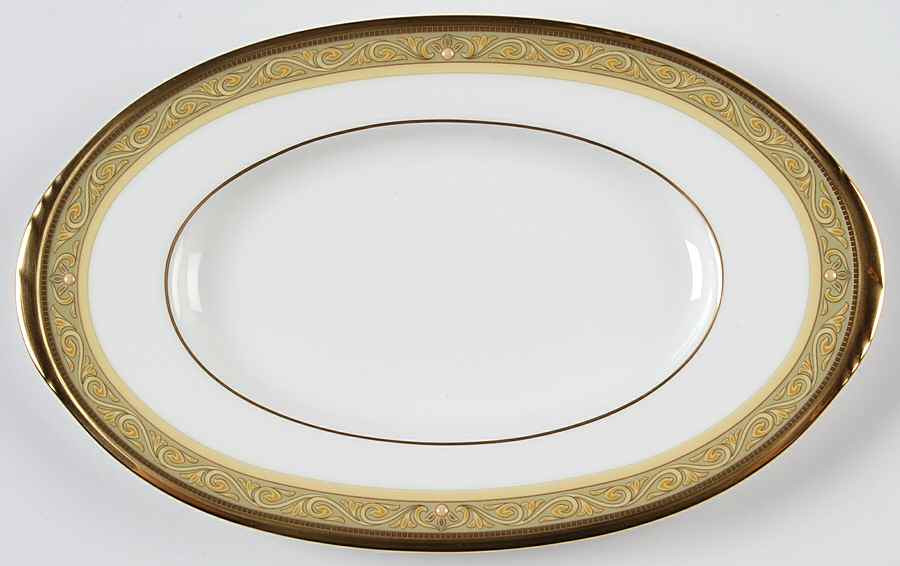 Golden Pageantry Relish/Butter Tray by Noritake-1