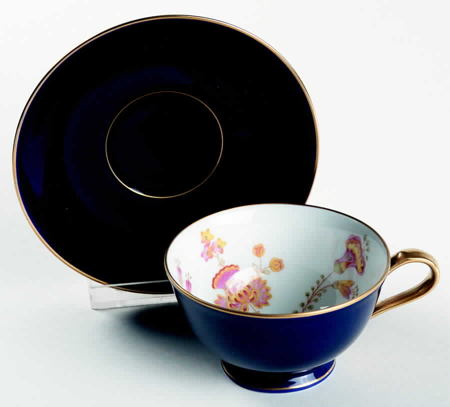 4145 Footed Cup & Saucer Set by Noritake-1