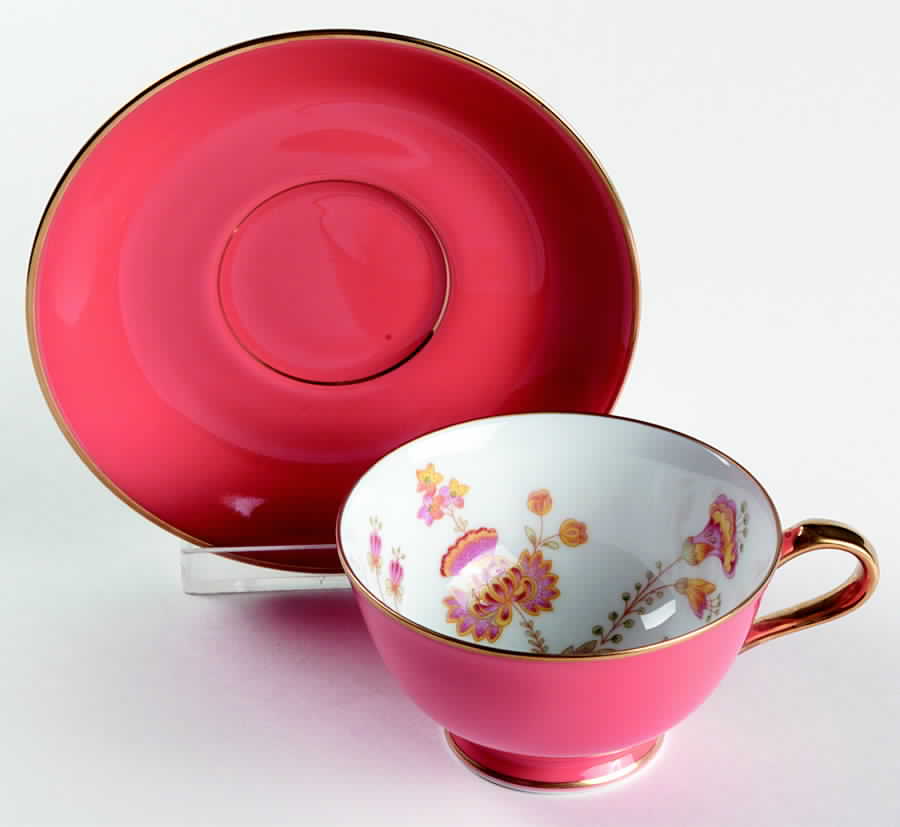 4147 Footed Cup & Saucer Set by Noritake-1