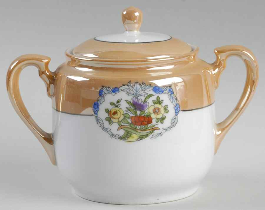 N2197 Sugar Bowl & Lid by Noritake-1