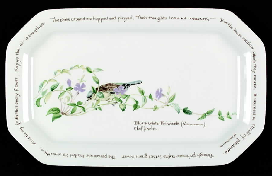 Country Diary Edwardian Lady (Octagonal) Large Sandwich Tray by Noritake-1