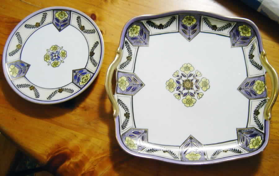 N2210 Square Cake Plate by Noritake-1