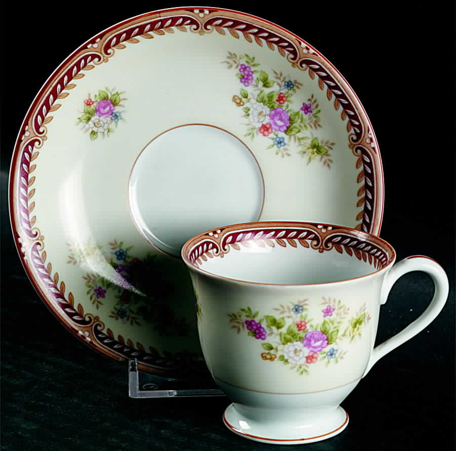 N2211 Footed Demitasse Cup & Saucer Set by Noritake-1
