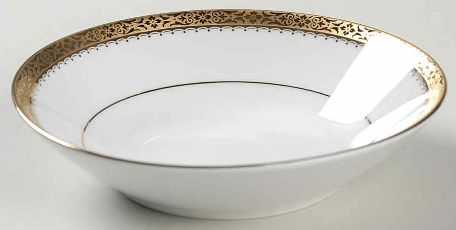 Essex Gold Fruit/Dessert (Sauce) Bowl by Noritake-1