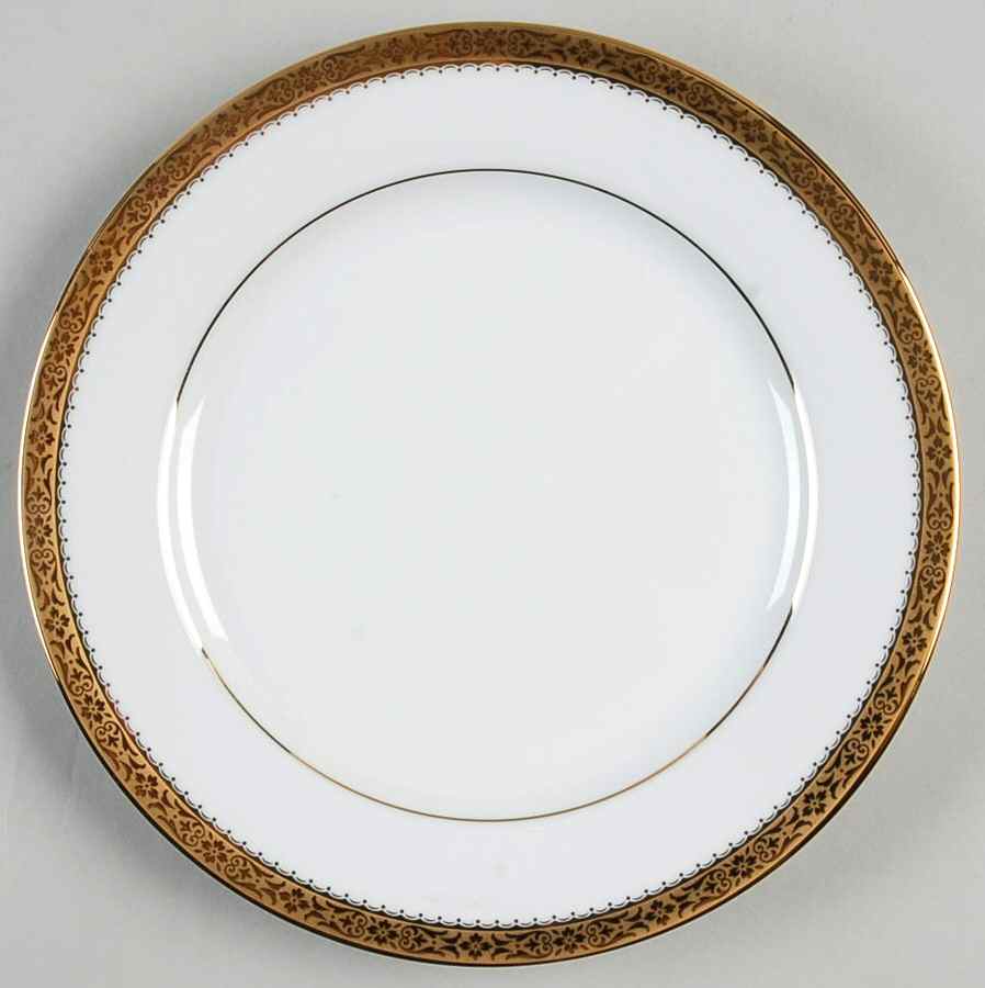 Essex Gold Salad Plate by Noritake-1