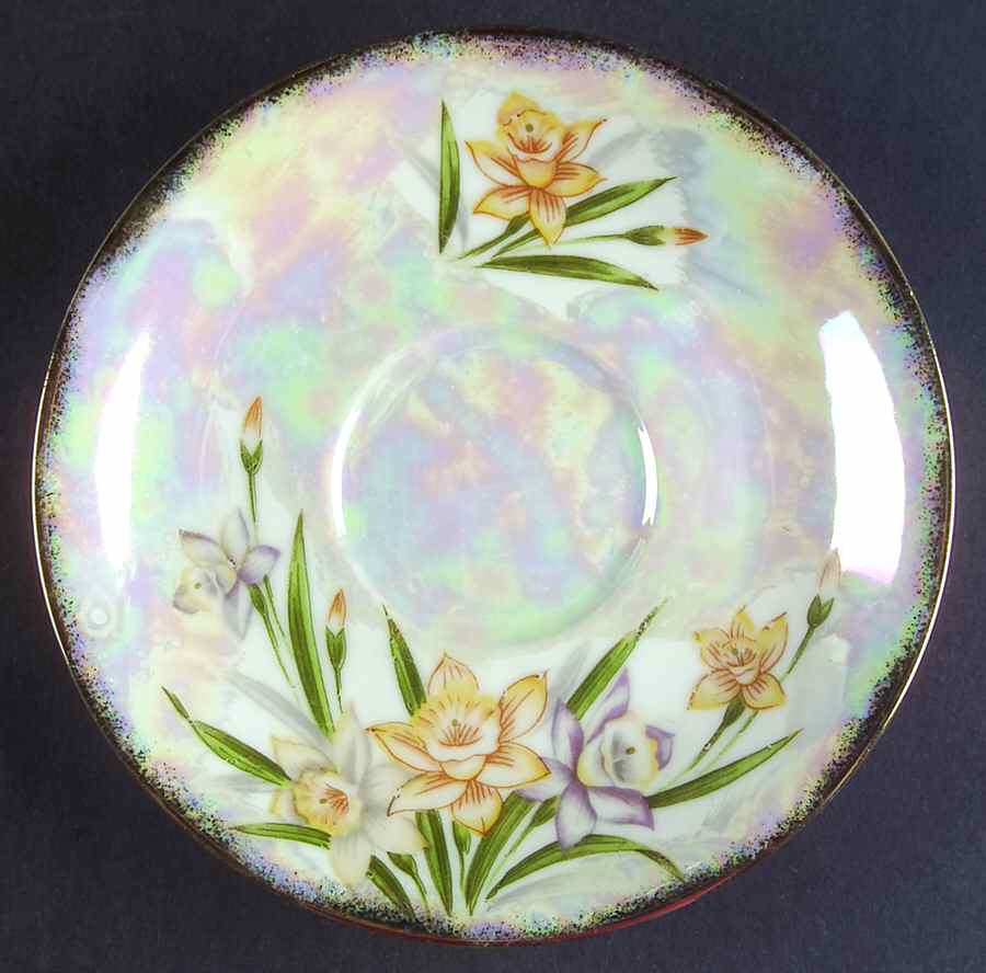 Flower of The Month Saucer for Footed Cup by Norleans-1