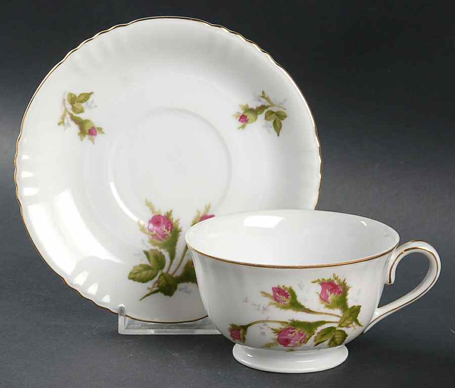Nef3 Footed Cup & Saucer Set by Newfields (Japan)-1