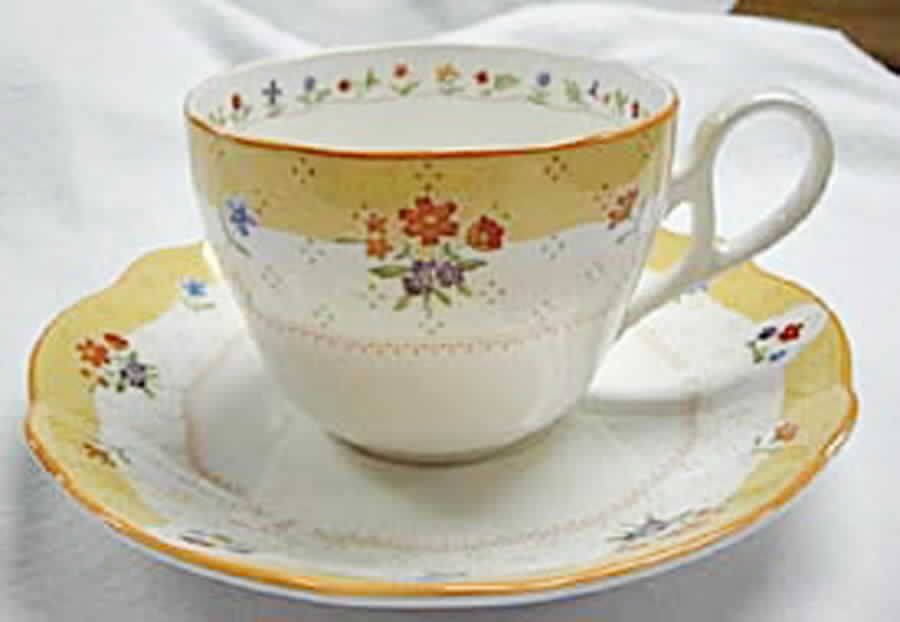 True Love Flat Cup & Saucer Set by Noritake-1