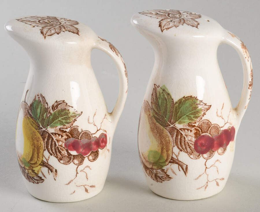 Fruit Arbor Salt & Pepper Set by Nasco (Japan)-1
