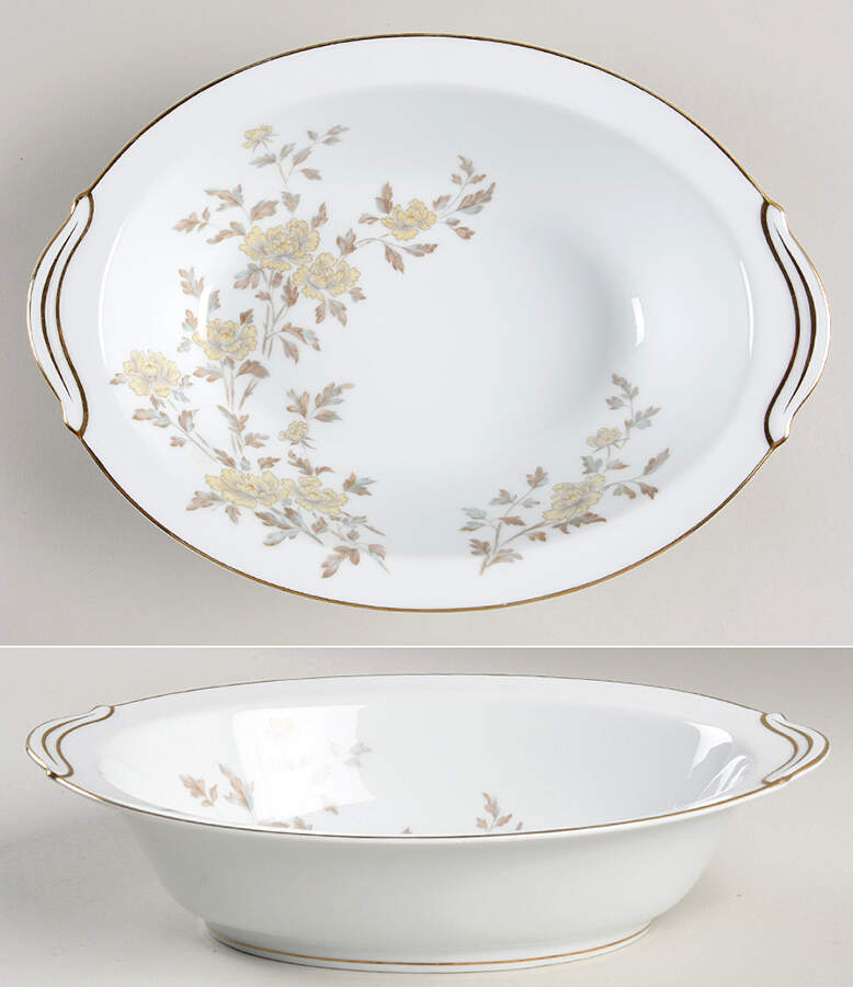 562 10" Oval Vegetable Bowl by Noritake-1