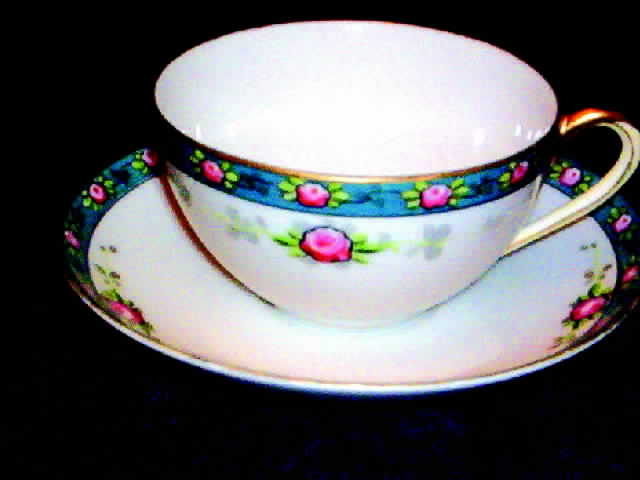 MEI11371 Flat Cup & Saucer Set by Meito-1