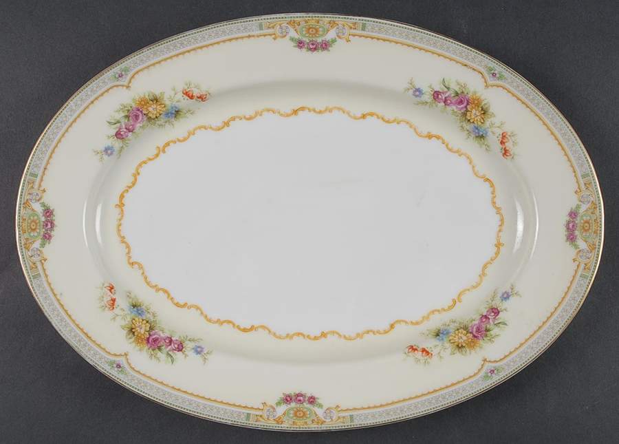 N2260 16" Oval Serving Platter by Noritake-1