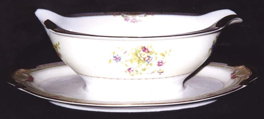 N2260 Gravy Boat with Attached Underplate by Noritake-1