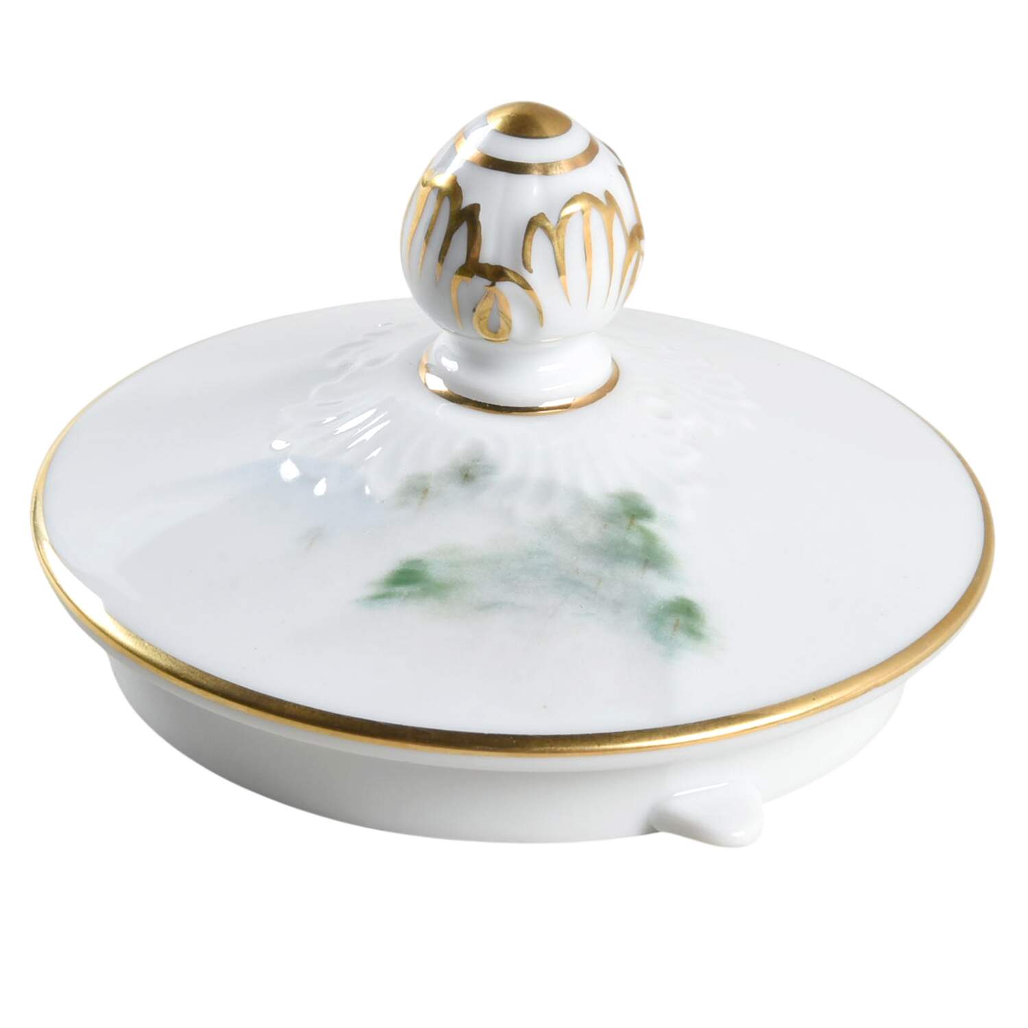 MYS202 (Gold Trim) Lid for Teapot by Noritake-1