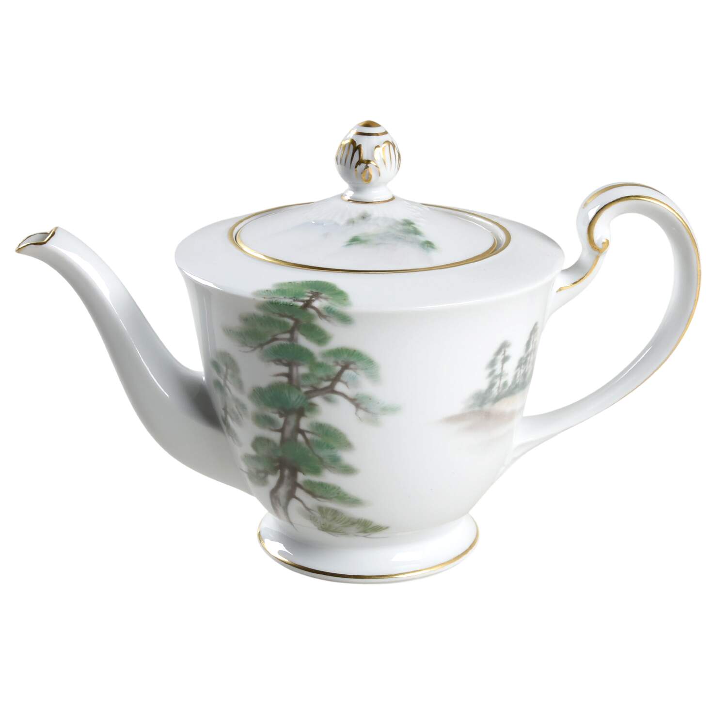 MYS202 (Gold Trim) Teapot & Lid by Noritake-1