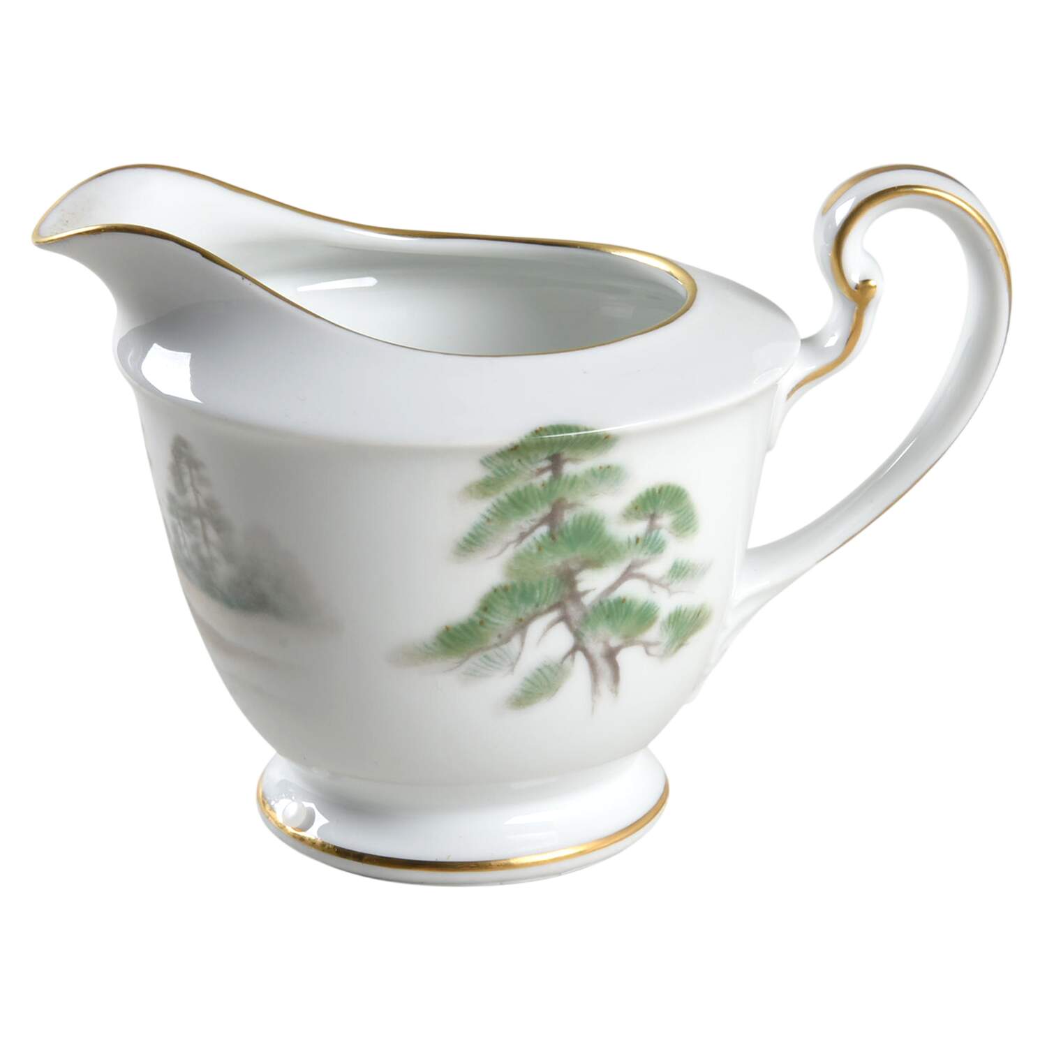 MYS202 (Gold Trim) Creamer by Noritake-1