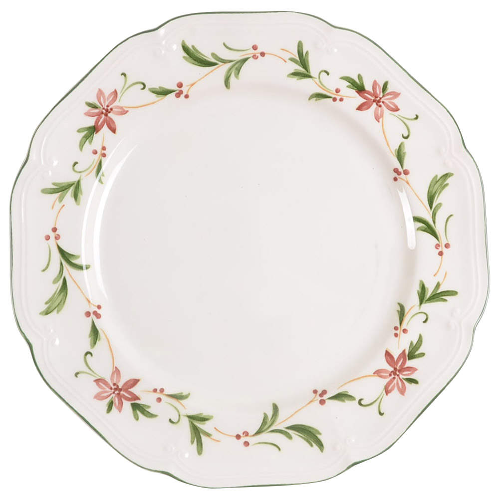 Poinsettia Dinner Plate by Nikko-1