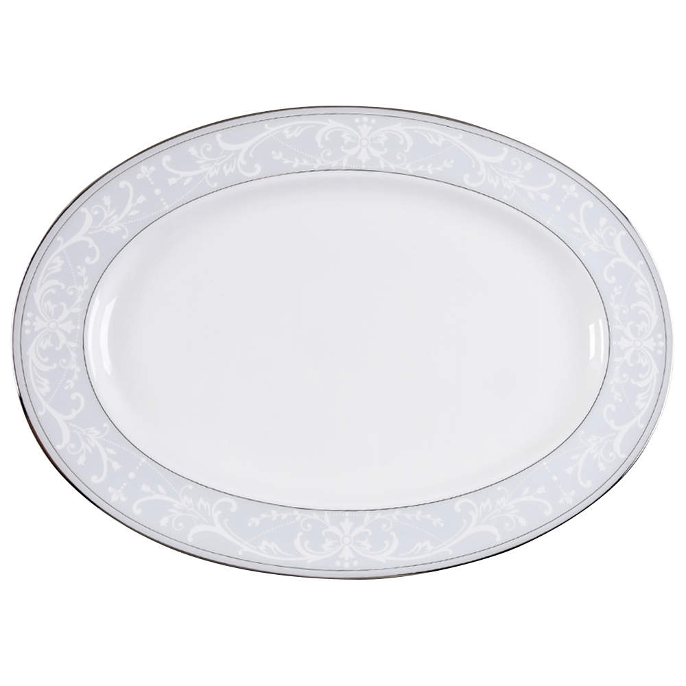 Sky Symphony 14" Oval Serving Platter by Nikko-1