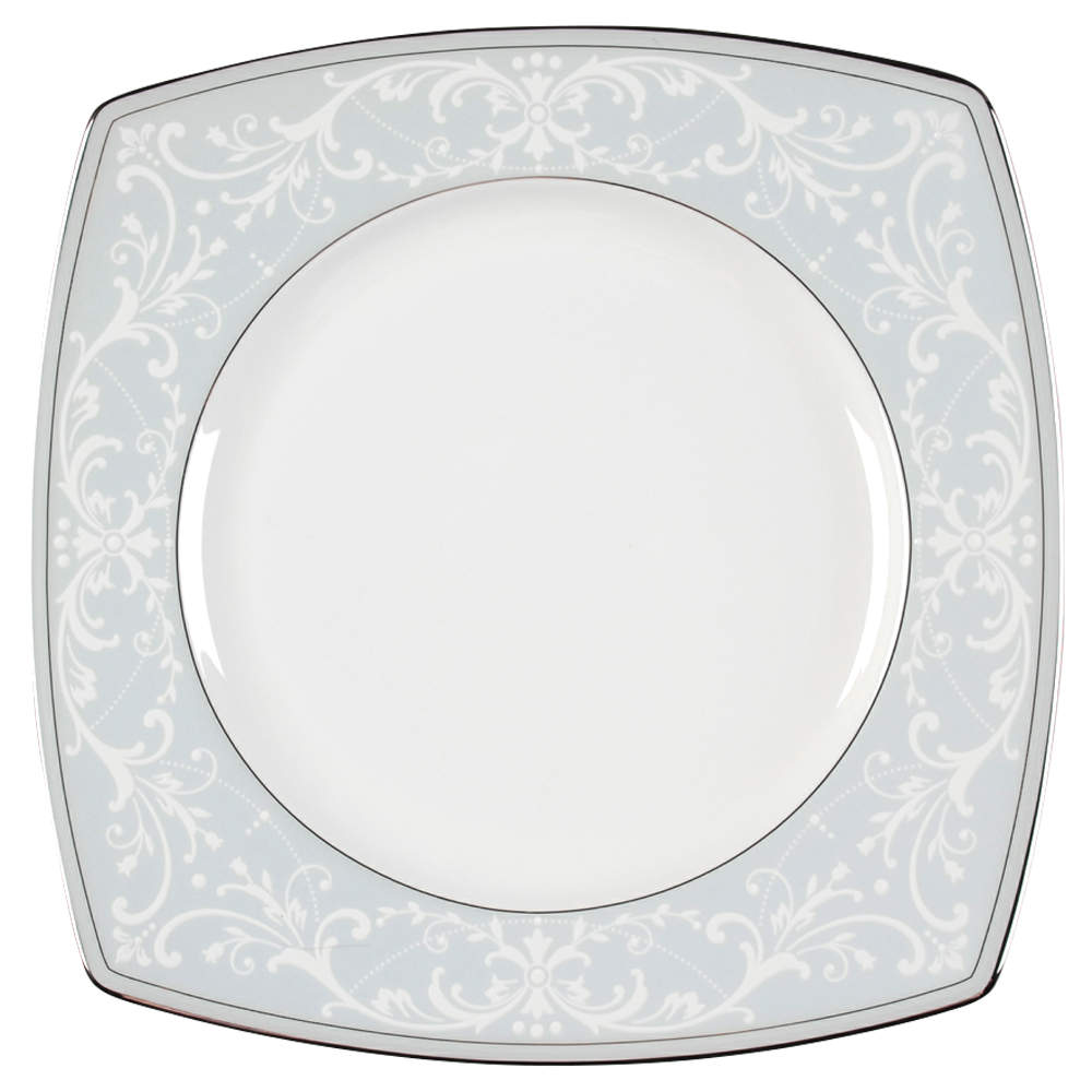 Sky Symphony Square Accent Luncheon Plate by Nikko-1
