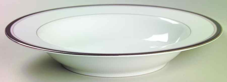 Sabrina Large Rim Soup Bowl by Nikko-1