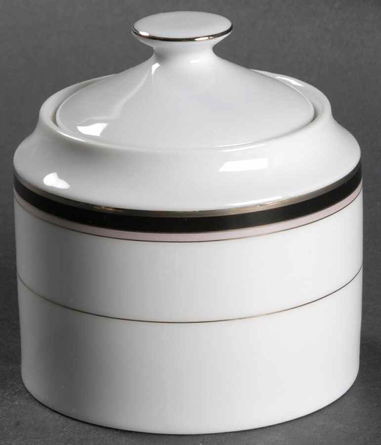 Sabrina Sugar Bowl & Lid by Nikko-1