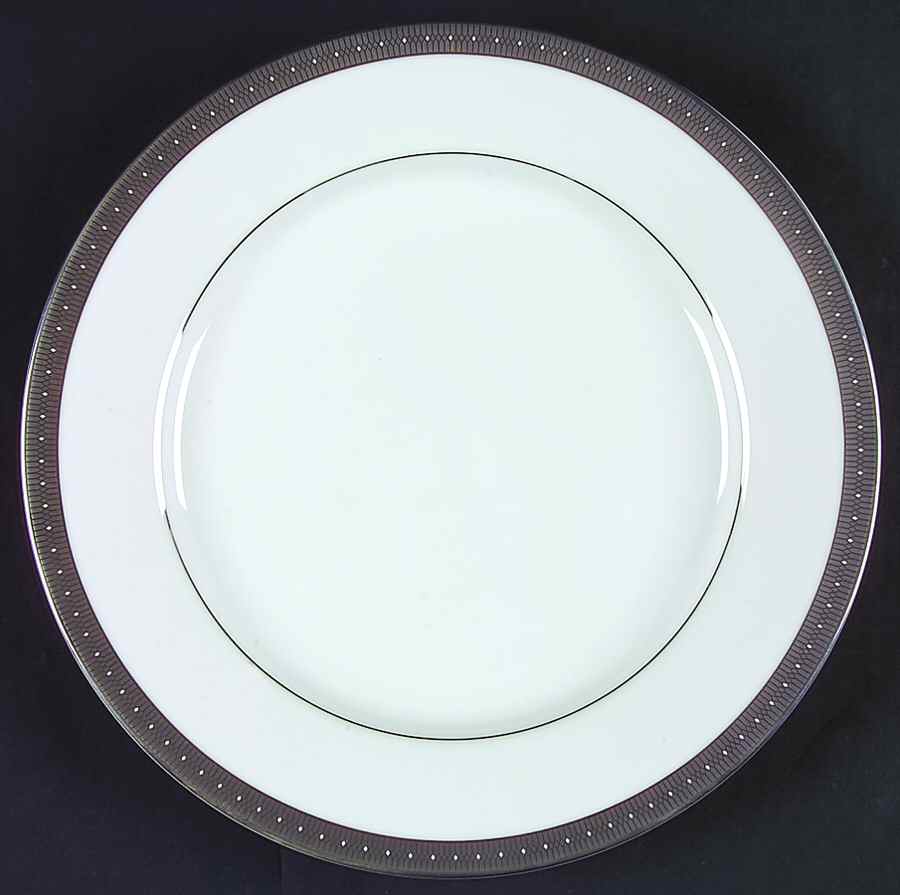 Eterne Platinum Dinner Plate by Nikko-1