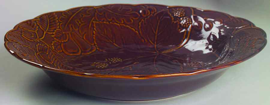 Woodbury Cinnamon 12" Pasta Serving Bowl by Nikko-1