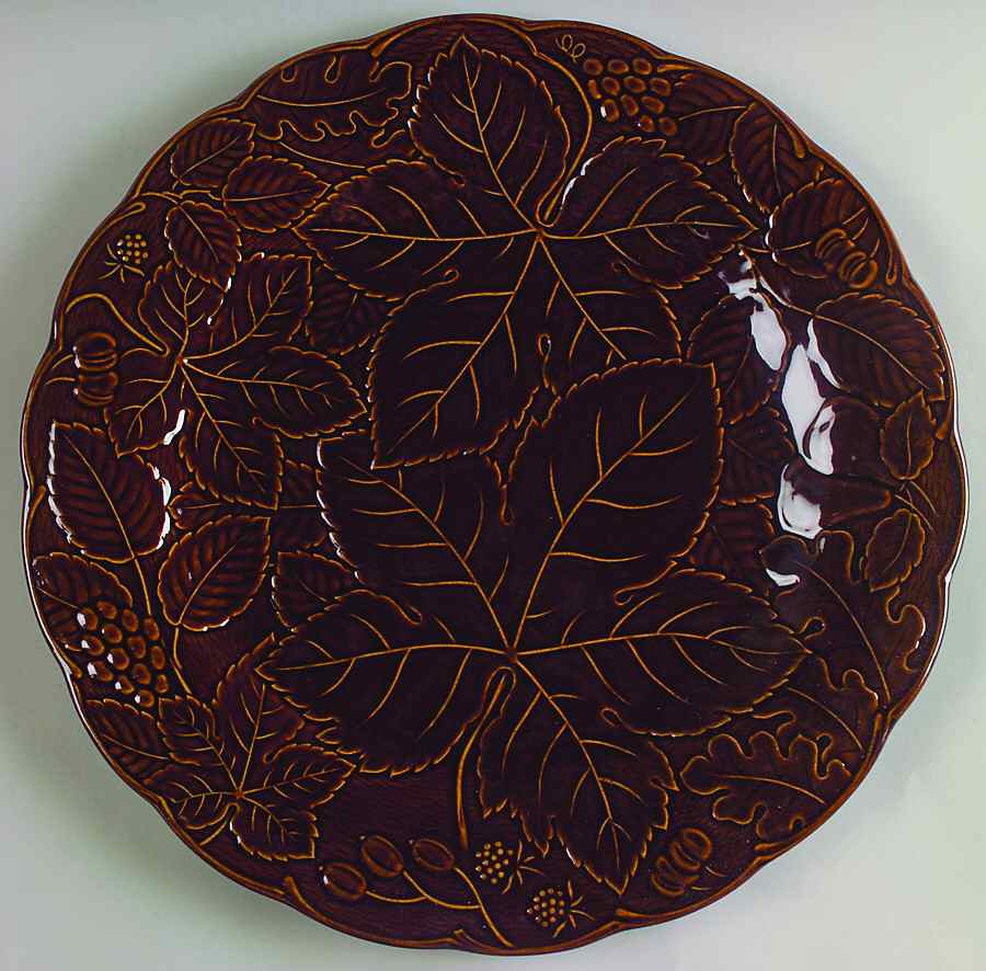Woodbury Cinnamon Service Plate (Charger) by Nikko-1