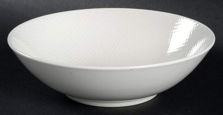 Metro White Soup/Cereal Bowl by Nikko-1
