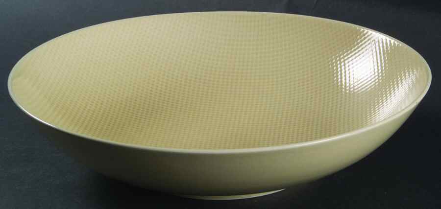 Metro Honey (Yellow) 10" Round Vegetable Bowl by Nikko-1
