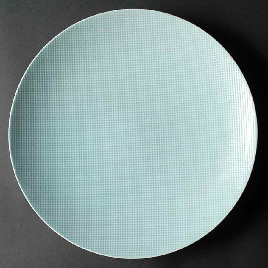 Metro Ocean (Blue) 12" Chop Plate (Round Platter) by Nikko-1