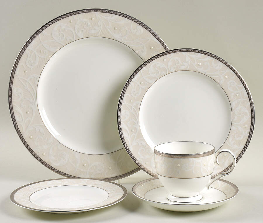 Satin Lace 5 Piece Place Setting by Noritake-1