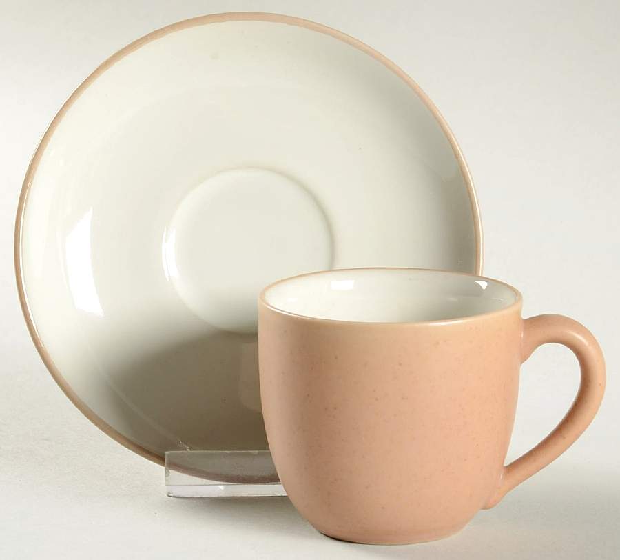 Colorwave Suede Flat Demitasse Cup & Saucer Set by Noritake-1