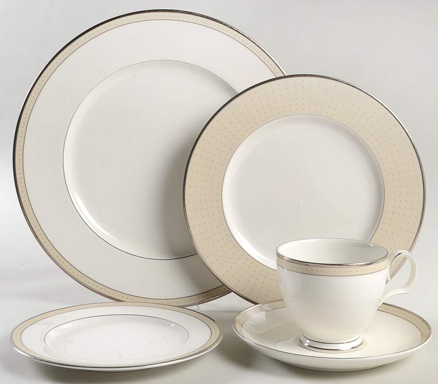 Cameroon Sand 5 Piece Place Setting by Noritake-1