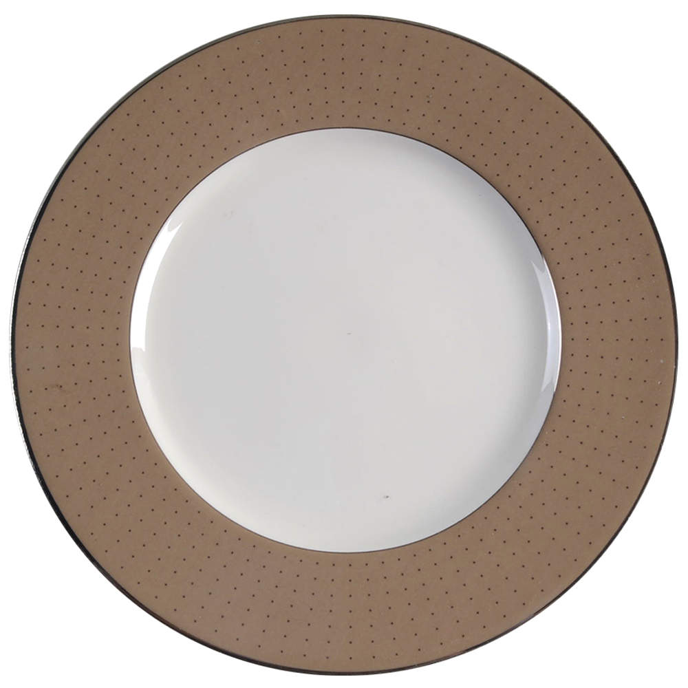 Cameroon Sand Accent Luncheon Plate by Noritake-1