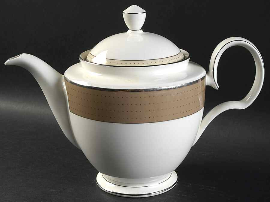 Cameroon Sand Tea/Coffee Pot & Lid by Noritake-1