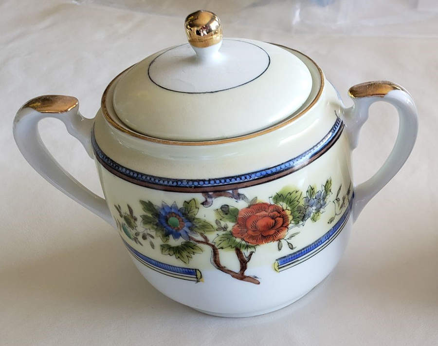N2295 Sugar Bowl & Lid by Noritake-1