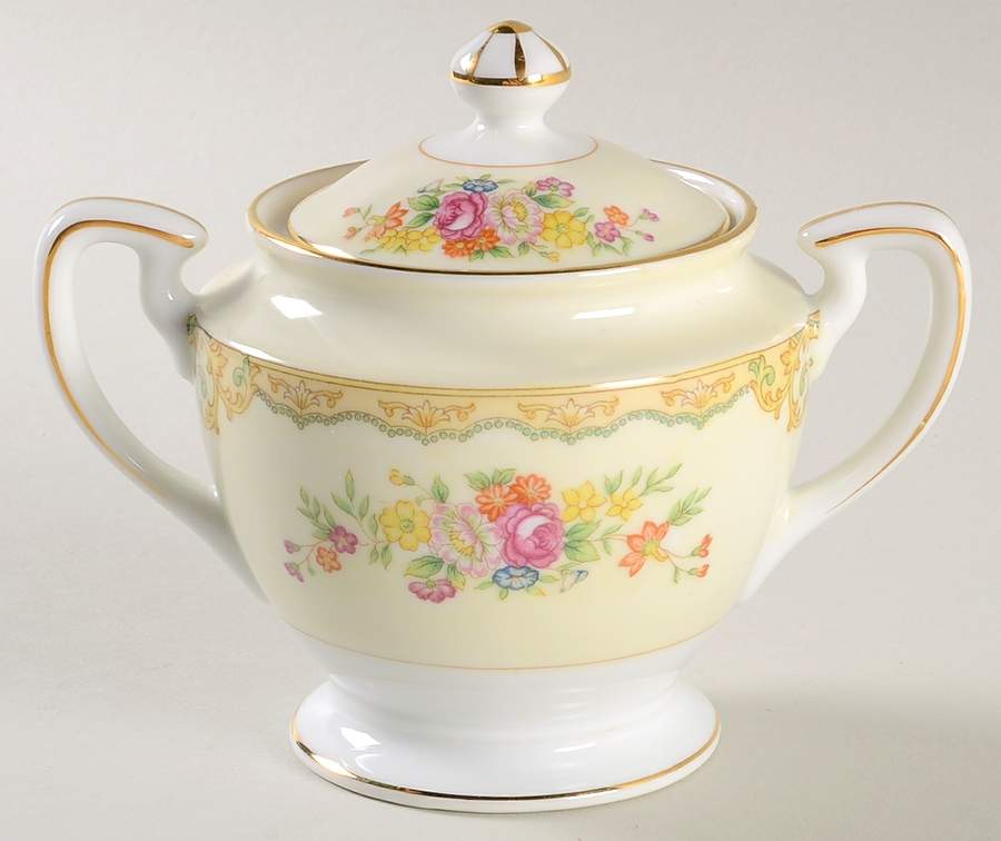 N2300 Sugar Bowl & Lid by Noritake-1