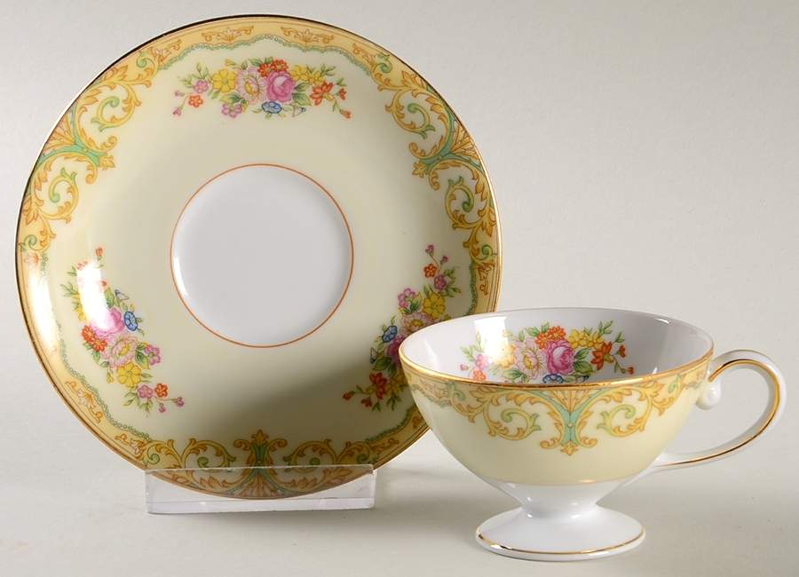 N2300 Footed Demitasse Cup & Saucer Set by Noritake-1