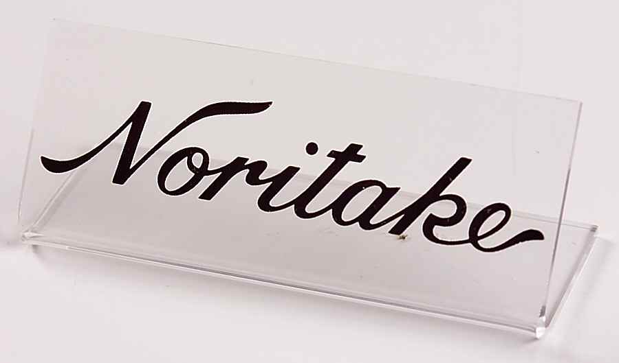 Advertising Signs Lucite Sign 2 by Noritake-1