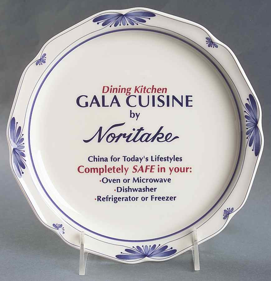 Advertising Signs Advertising Salad Plate by Noritake-1