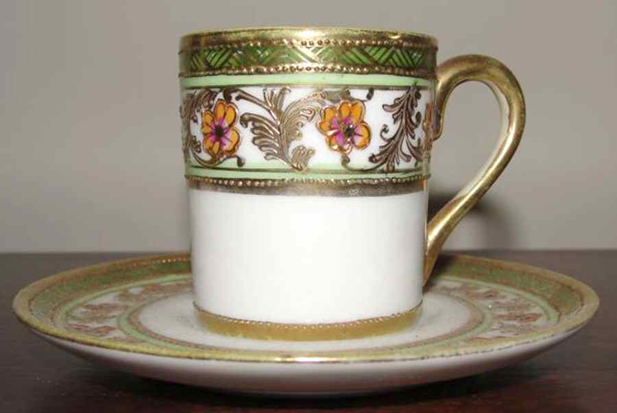 N2312 Flat Demitasse Cup & Saucer Set by Noritake-1