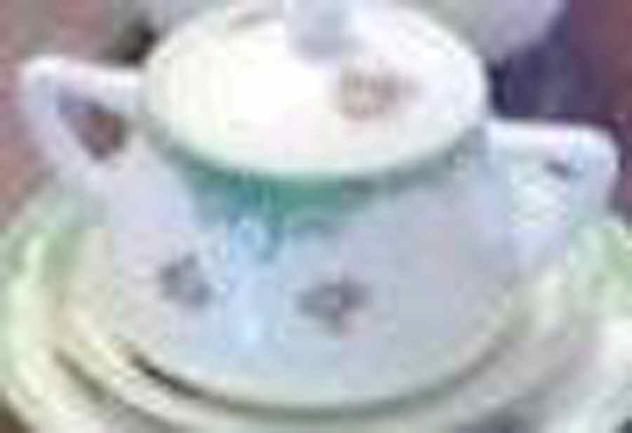 N2314 Child's Sugar Bowl & Lid by Noritake-1
