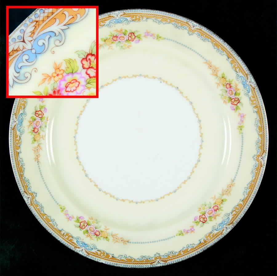 Nanette (No #) Dinner Plate by Noritake-1