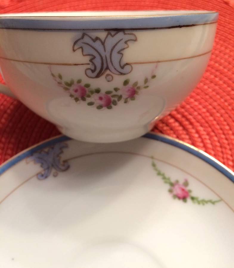 N2346 Flat Cup & Saucer Set by Noritake-1