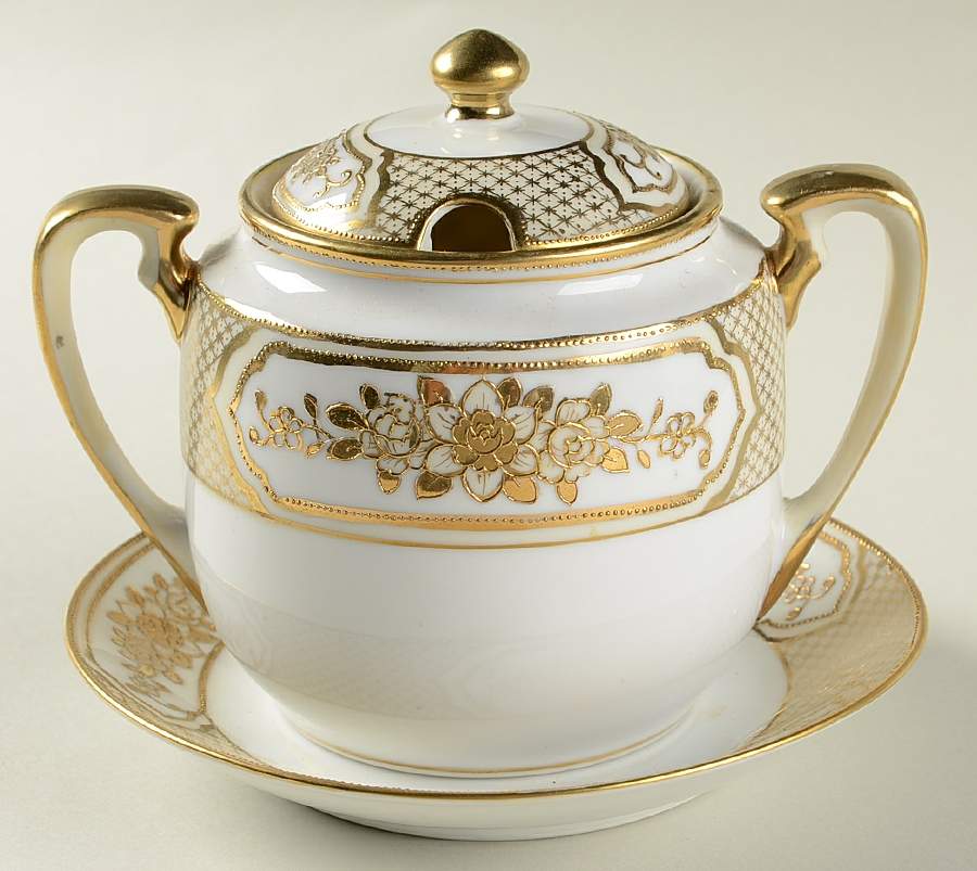 N2347 Jam/Jelly & Lid W/Underplate by Noritake-1