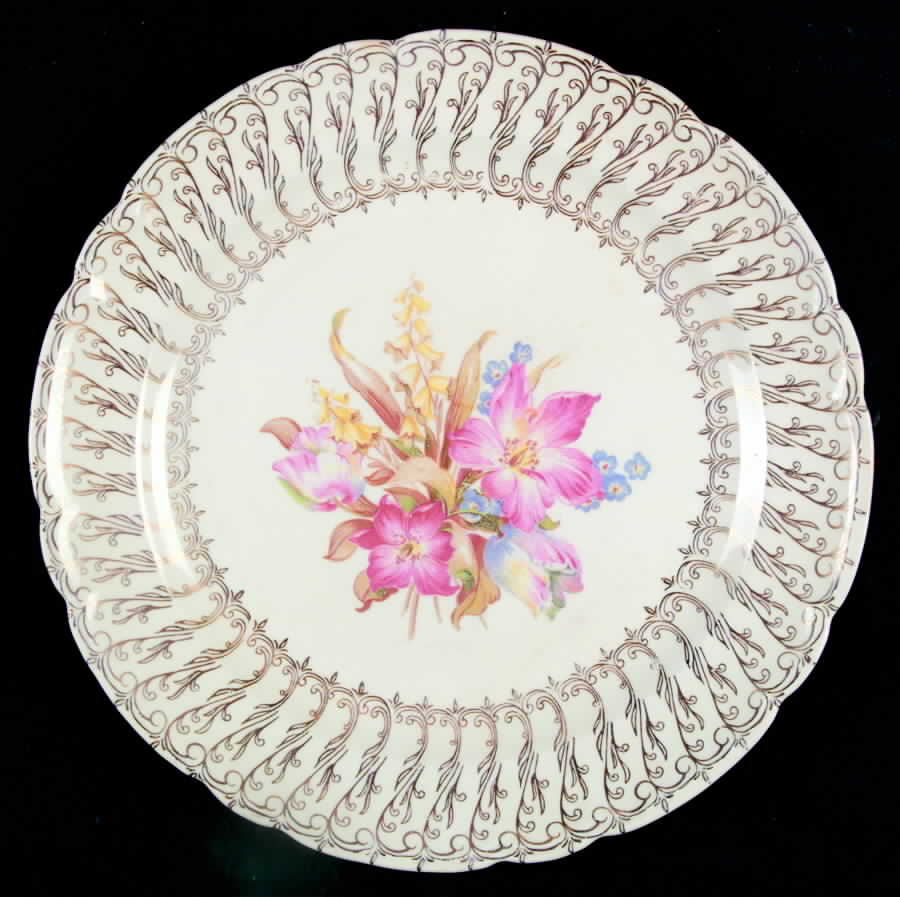 NAC10 Luncheon Plate by Nasco China (USA)-1
