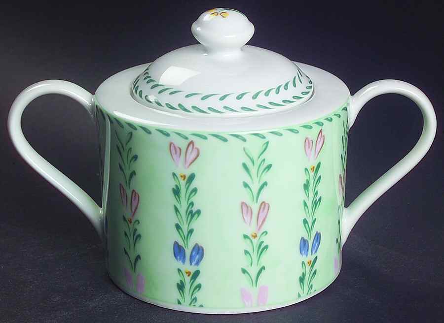 Nuance Sugar Bowl & Lid by Nikko-1