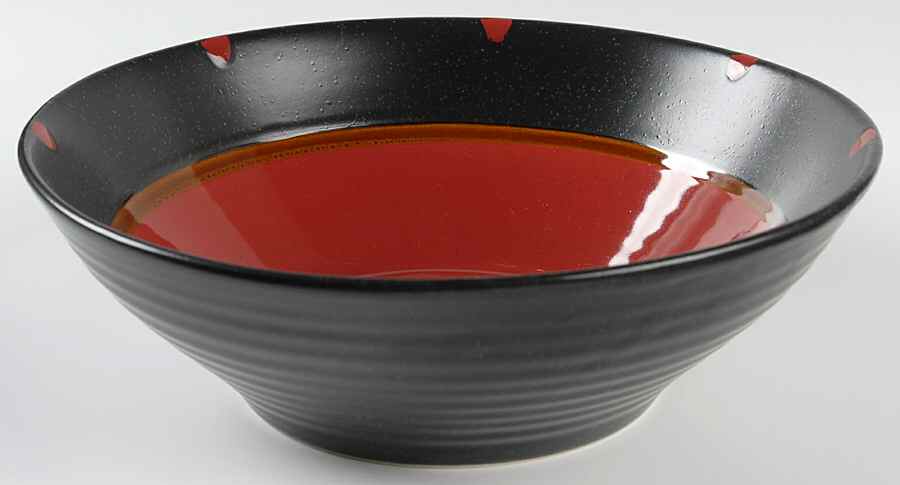 Red Sky 10" Round Vegetable Bowl by Noble Excellence-1
