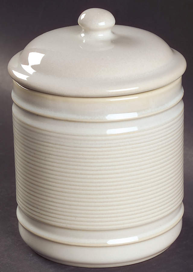 Sandstone Small Canister & Lid by Noble Excellence-1